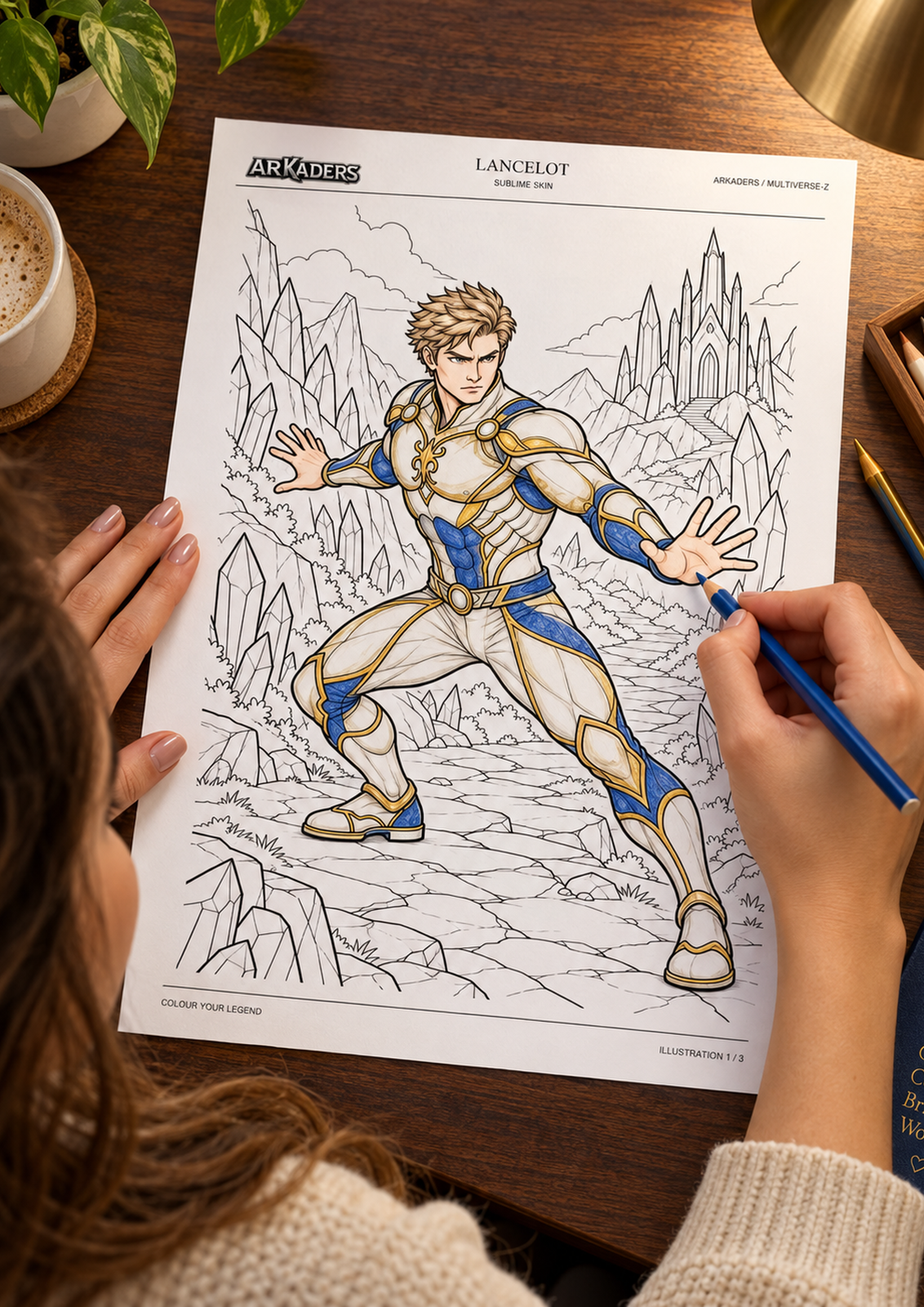 Lancelot Sublime Skin colouring scene