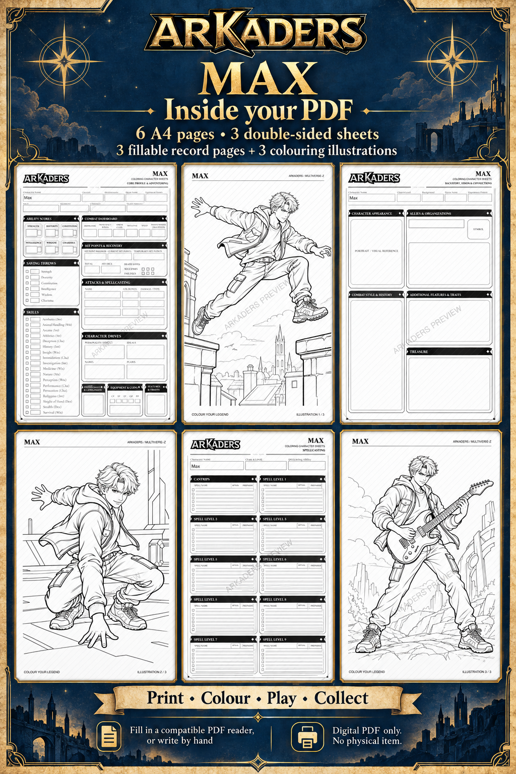 Max Coloring Character Sheet — 06-instructions; protected preview
