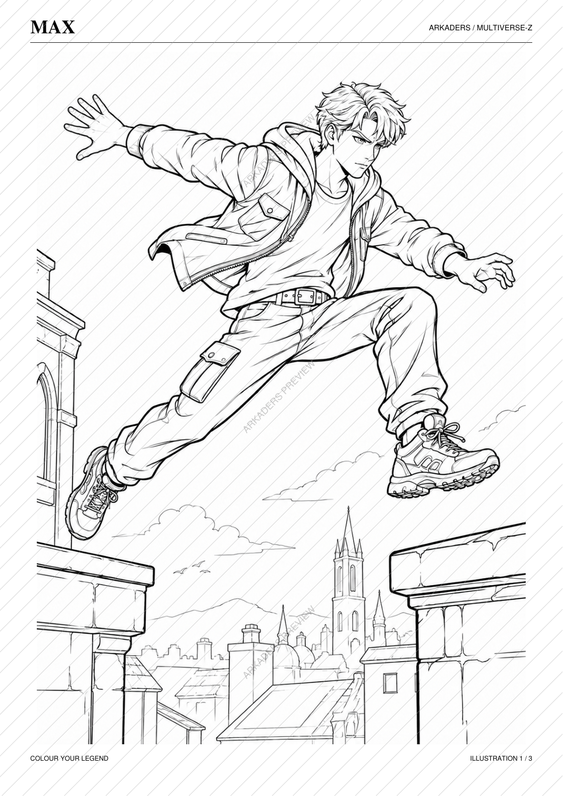 Max Coloring Character Sheet — Max-page-2-protected; protected preview