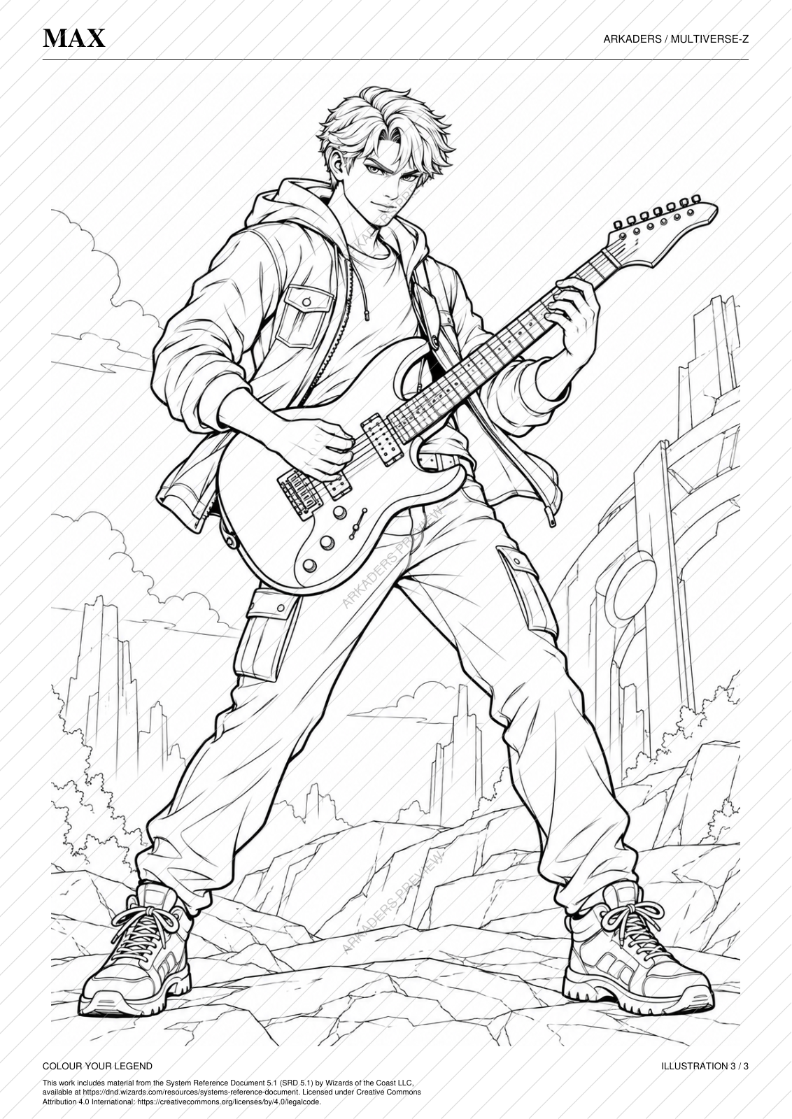 Max Coloring Character Sheet — Max-page-6-protected; protected preview