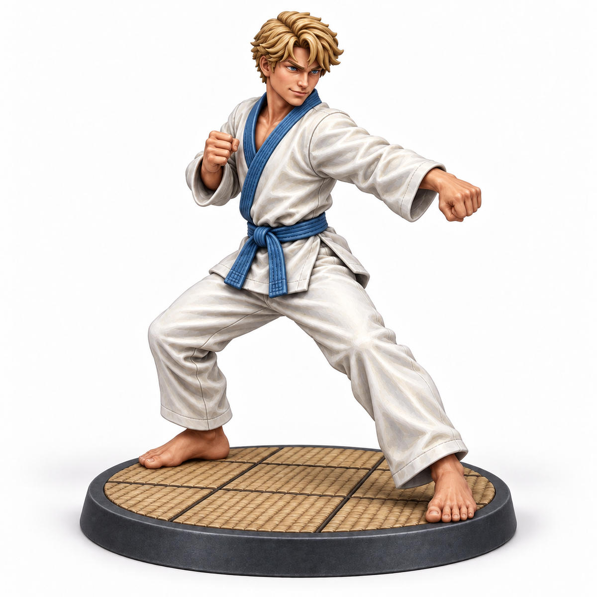max District 199 Dojo miniature concept render — painted 01 front