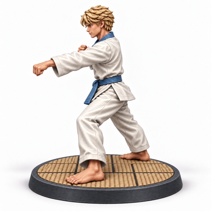 max District 199 Dojo miniature concept render — painted 03 side
