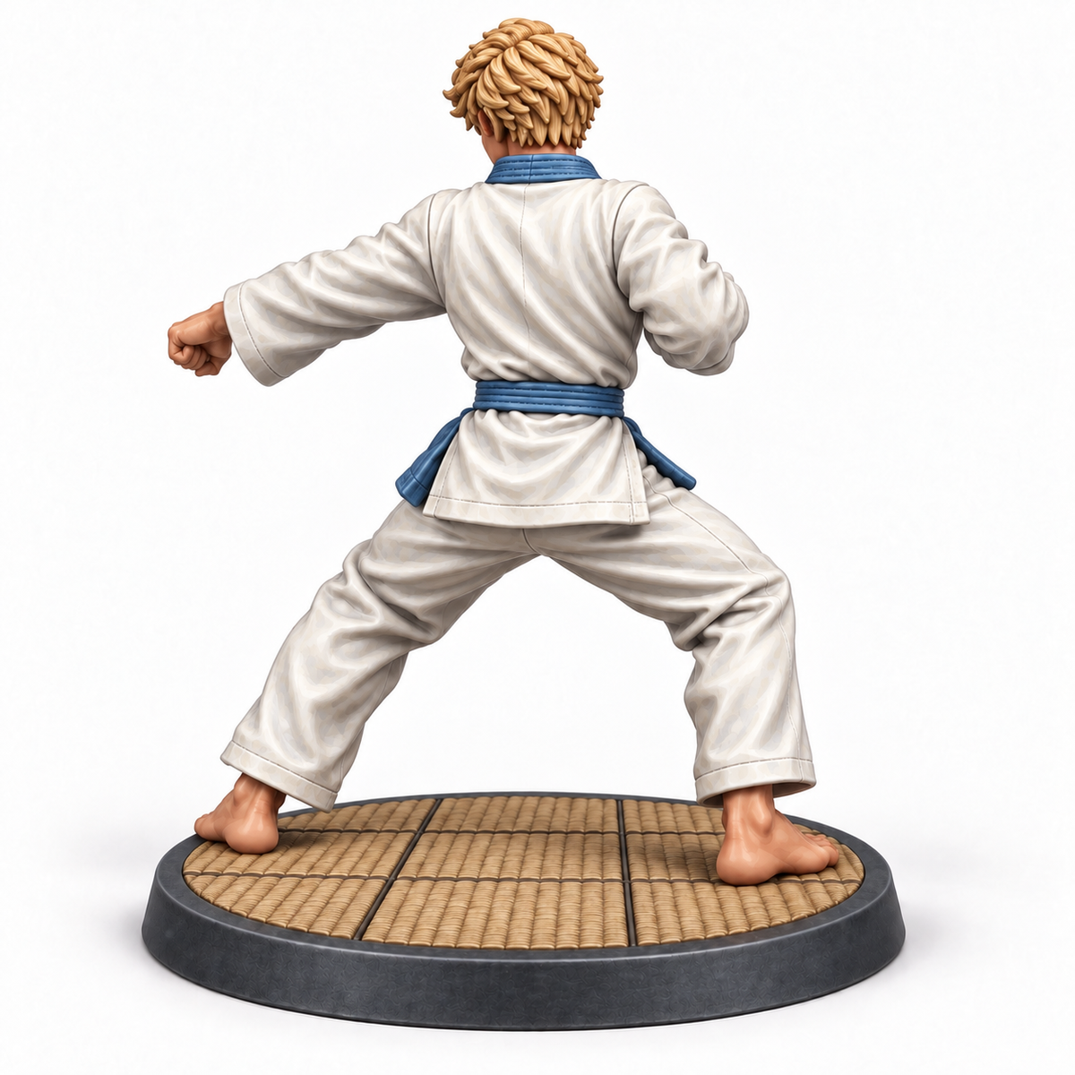 max District 199 Dojo miniature concept render — painted 04 back