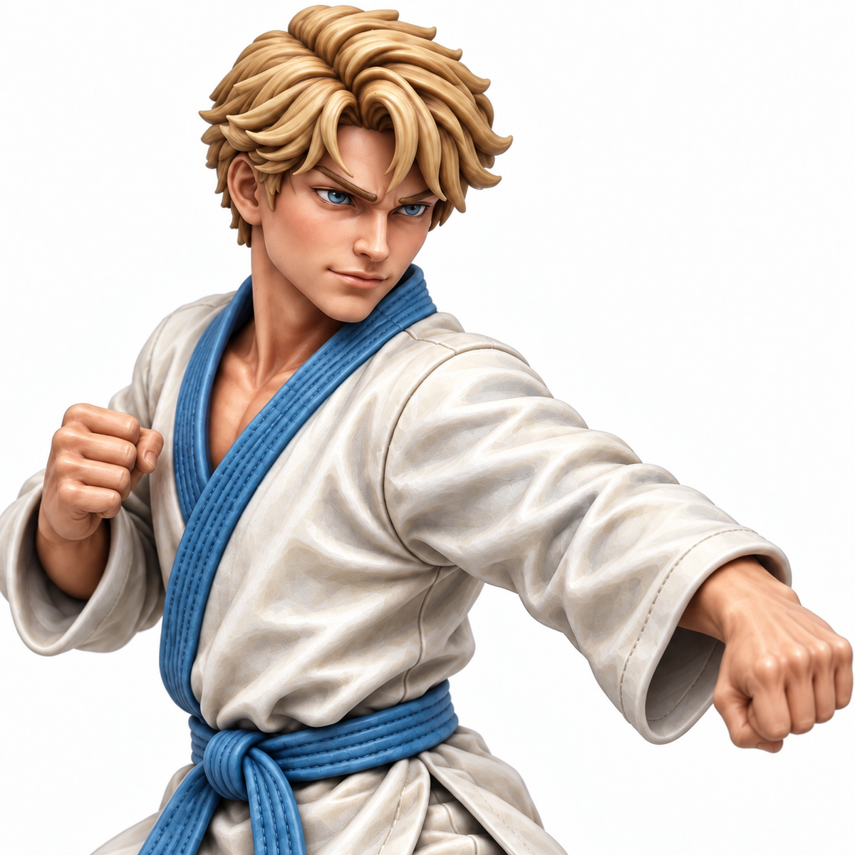 max District 199 Dojo miniature concept render — painted 05 detail