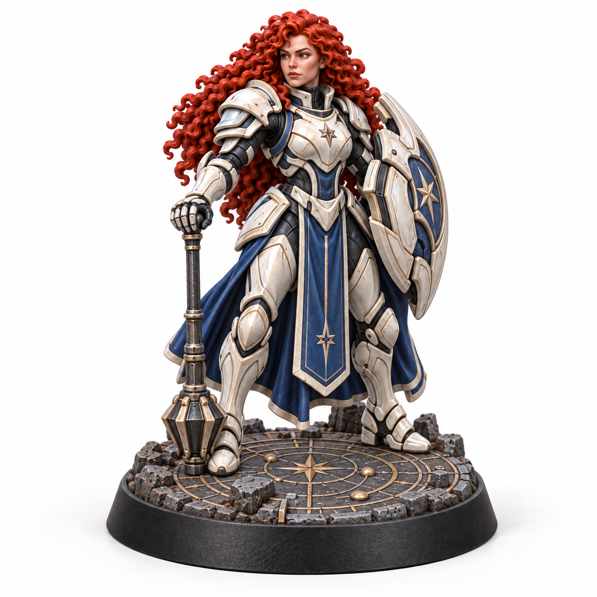 Cala in Merlin's first Prenova Bishop cadre — painted concept render