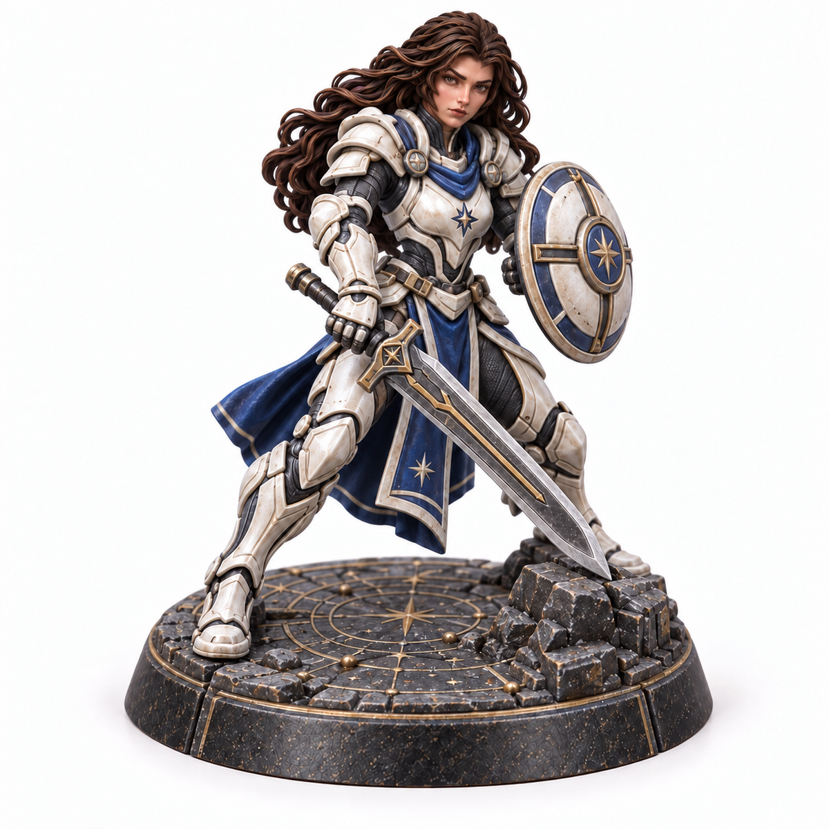 Kira in Merlin's first Prenova Bishop cadre — painted concept render