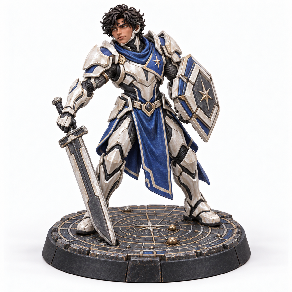 Tom in Merlin's first Prenova Bishop cadre — painted concept render