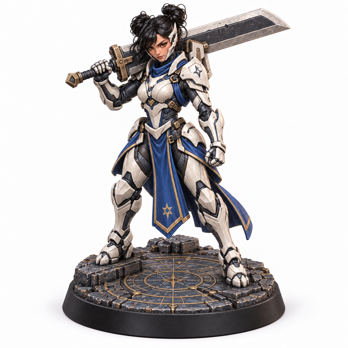 Vega in Merlin's first Prenova Bishop cadre — painted concept render