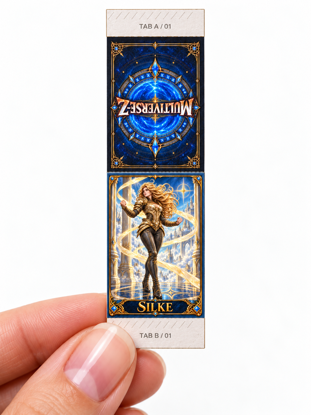 Step 2: assemble Silke-01 — Astrals Token - Cards Sheet 1