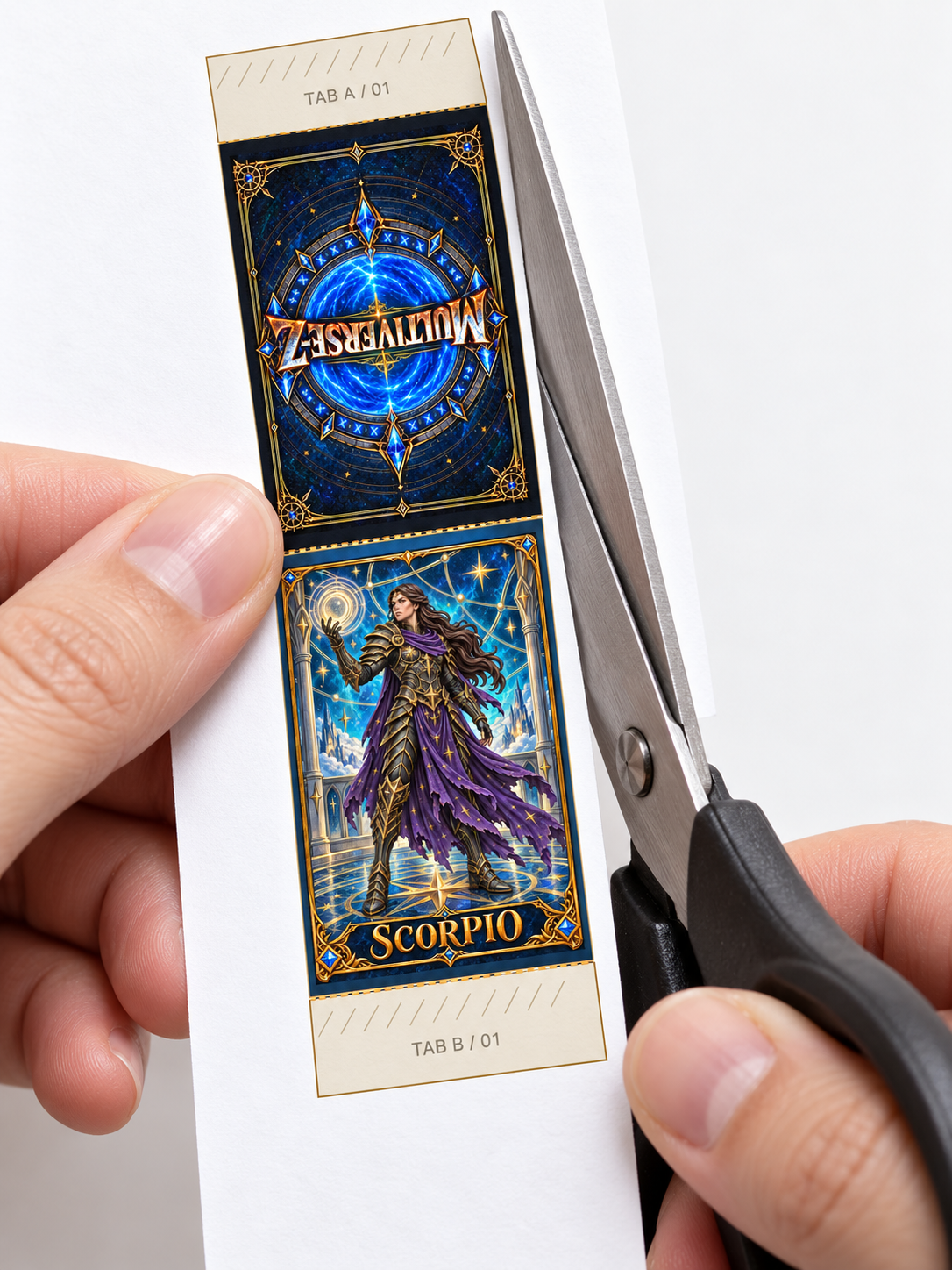 Astrals Token - Cards Sheet 2 — manual-01 — Scorpio, Orynth and Vaelora