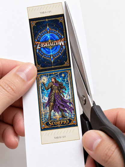 Astrals Token - Cards Sheet 2 — manual-01 — Scorpio, Orynth and Vaelora