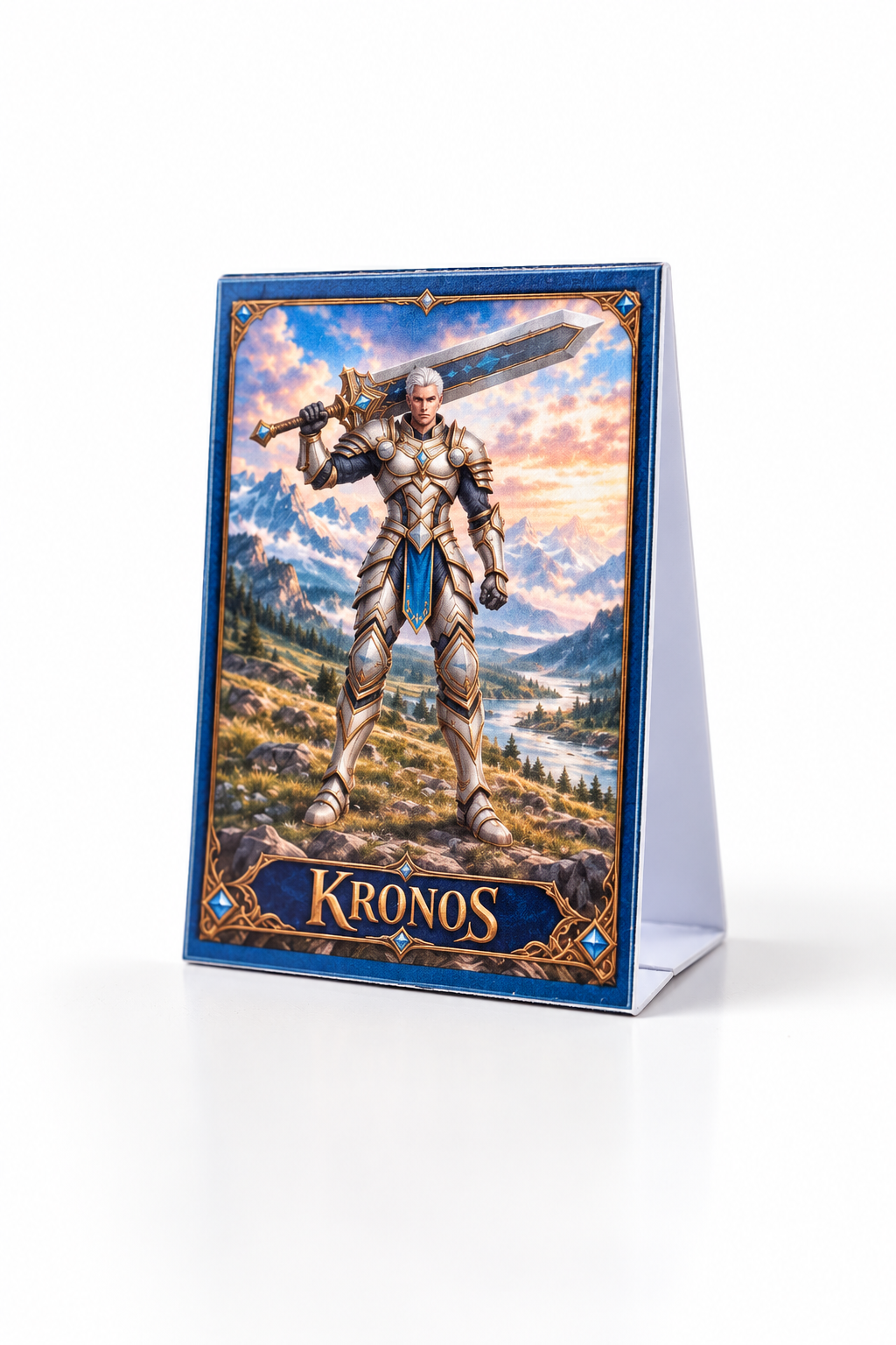 Universal Kronos assembly example — step 7: READY TO PLAY; same method for every Templaria token, Kronos not included in this set