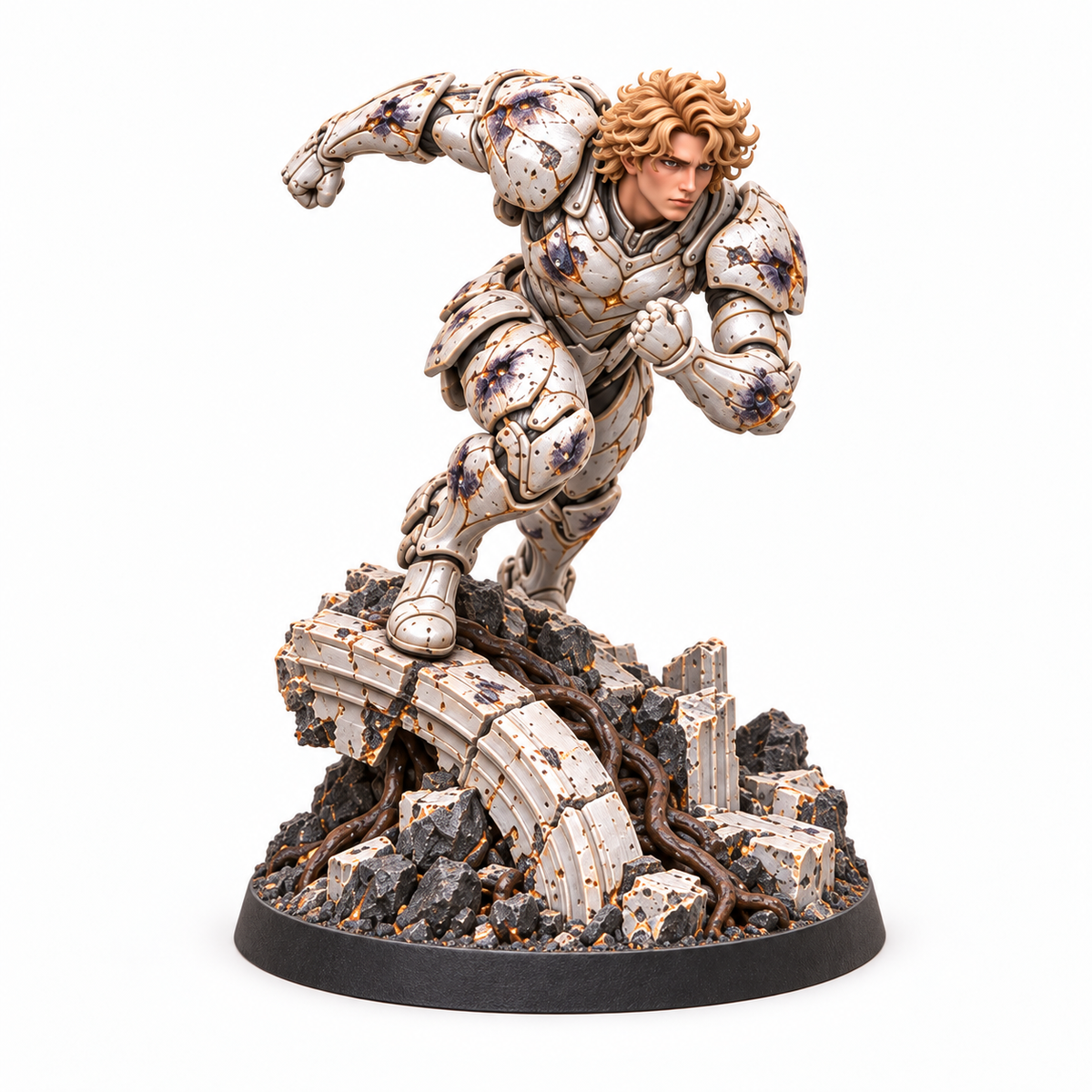 Max Moonfall Survivor professionally painted miniature reference, front view