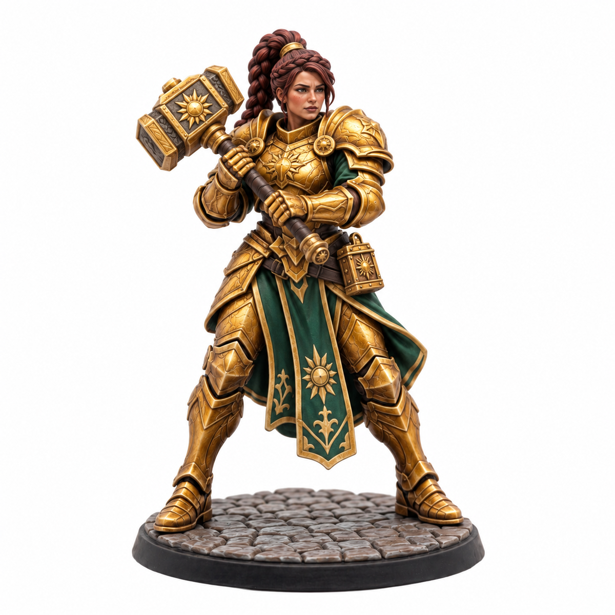 Nyra Bellfire — painted reference; supplied unpainted