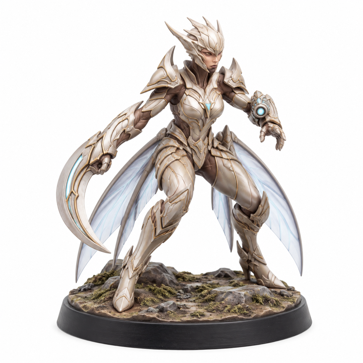 Nyssara Vex Vibration Stalker — painted miniature