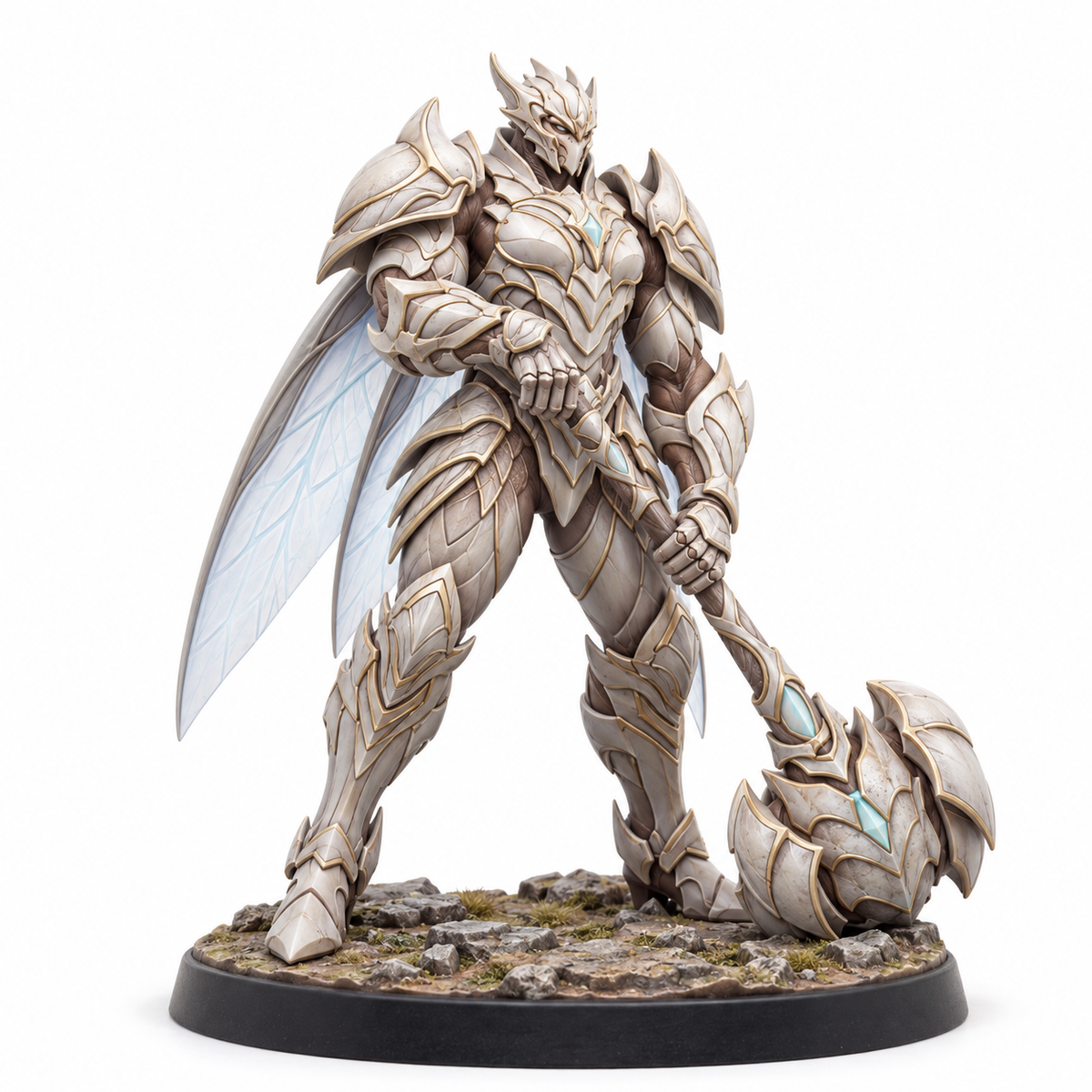Orryx Thane Carapace Breaker — painted miniature