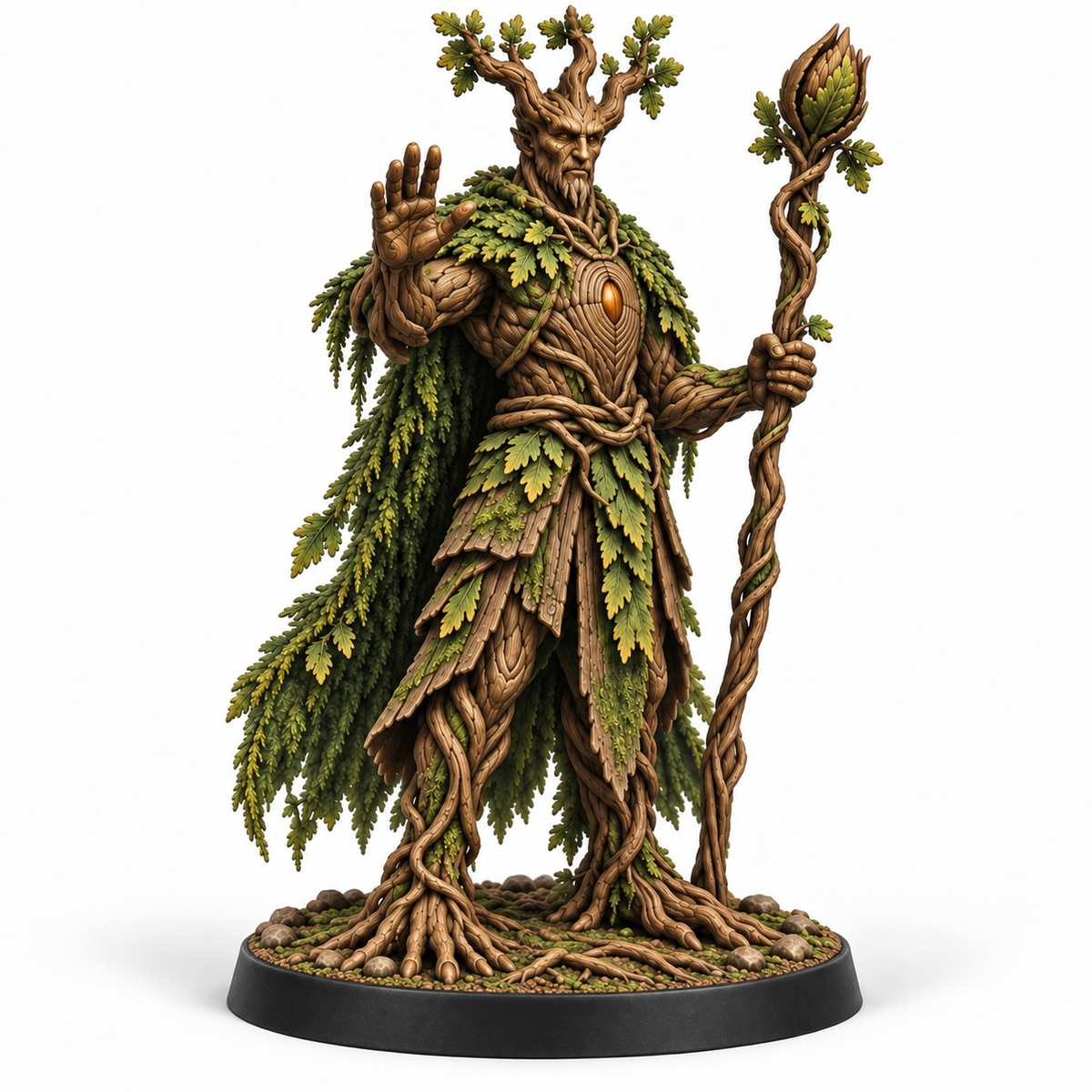 Planticus — painted miniature colour reference, three-quarter