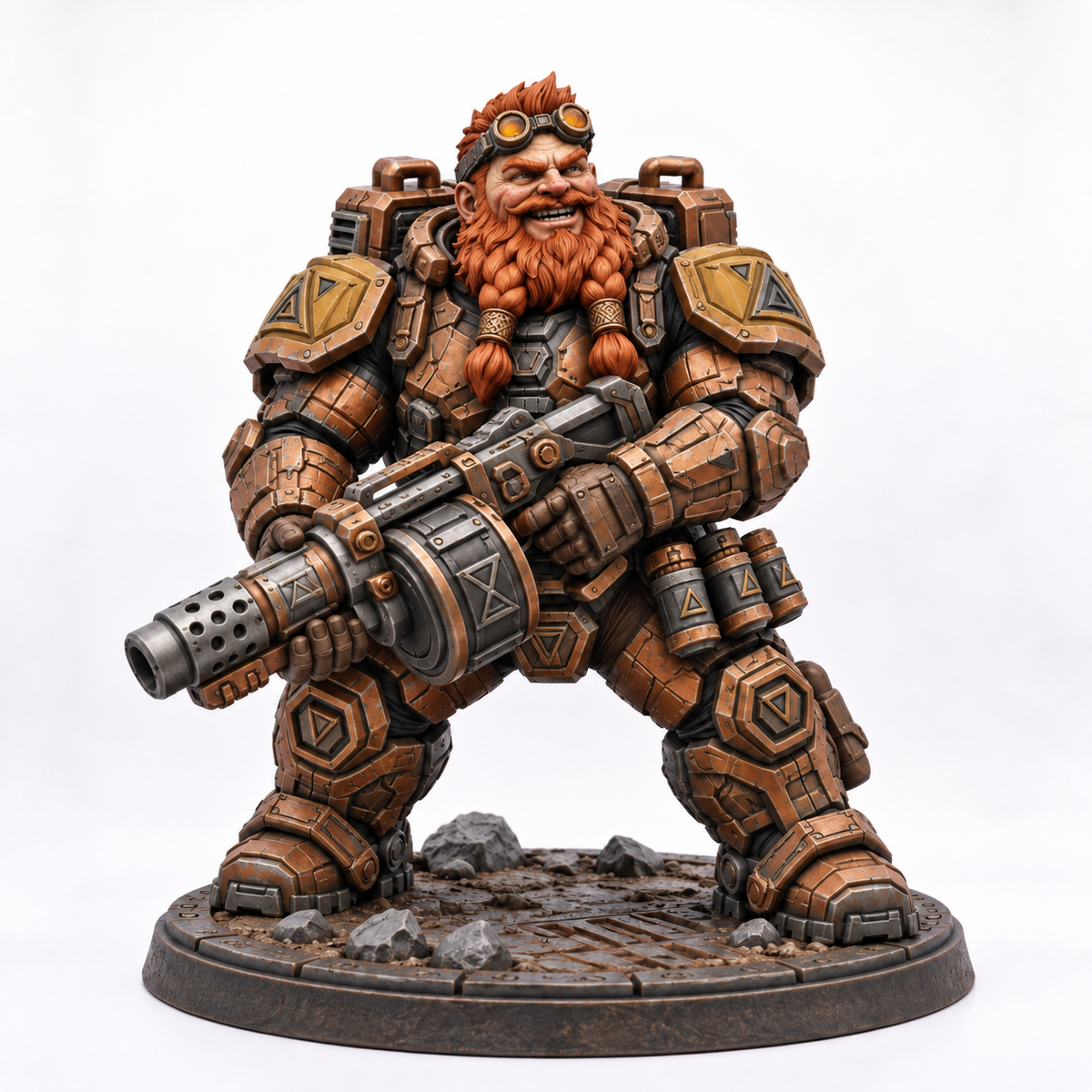 BRANNOK — painted design reference
