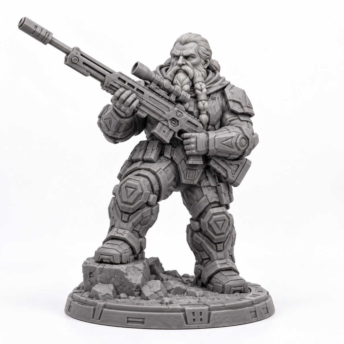 THORVEN — unpainted resin design reference