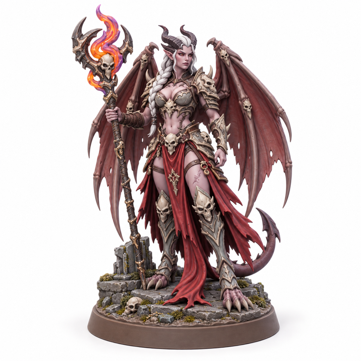 Selene Marr painted miniature