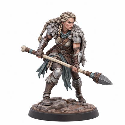 Selyra Ashwolf — painted reference; supplied unpainted