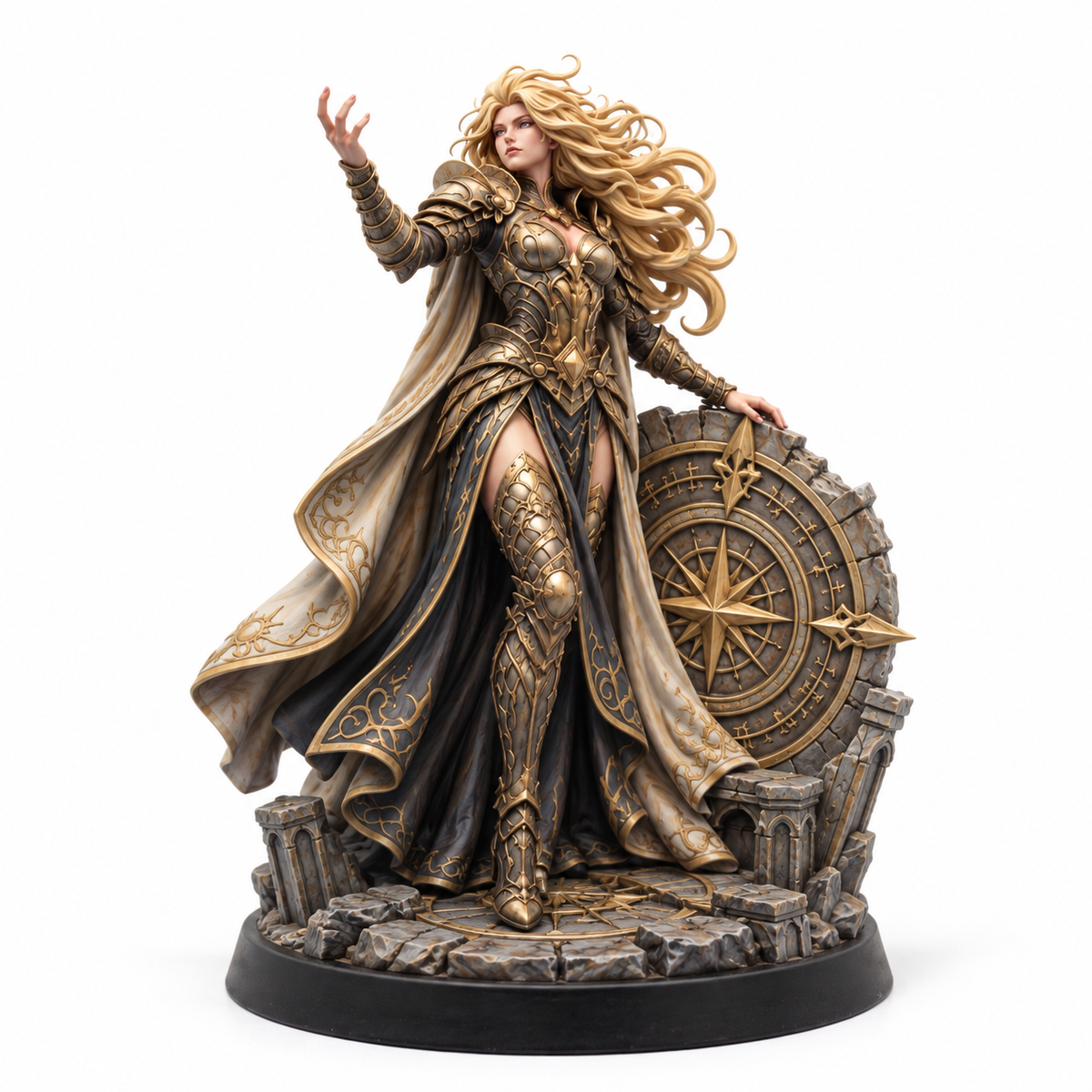 Silke the Demiurge new pose painted miniature