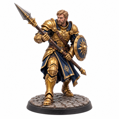Tarian Holt — painted reference; supplied unpainted