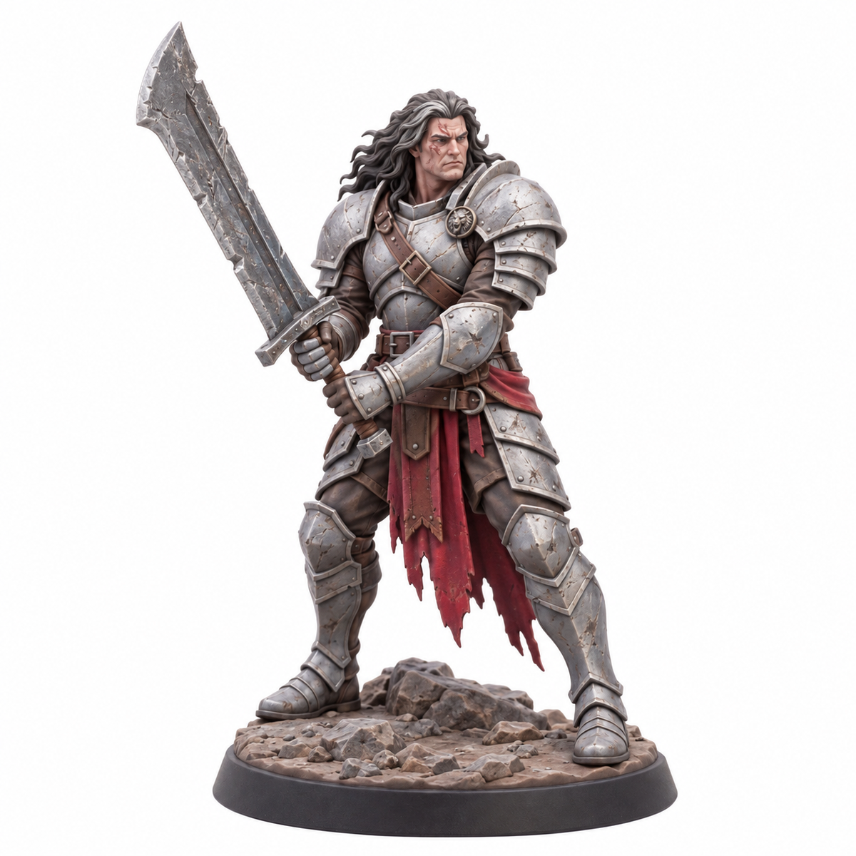 Tharon before corruption — painted reference; supplied unpainted