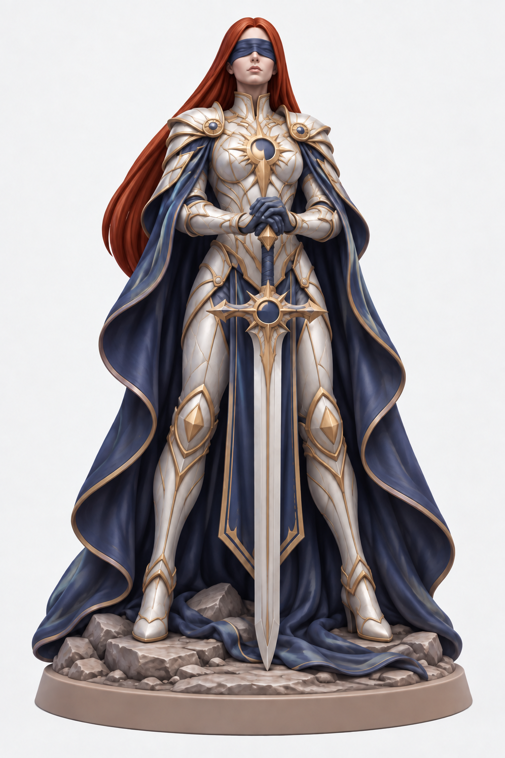 Oria Vey painted Templaria miniature