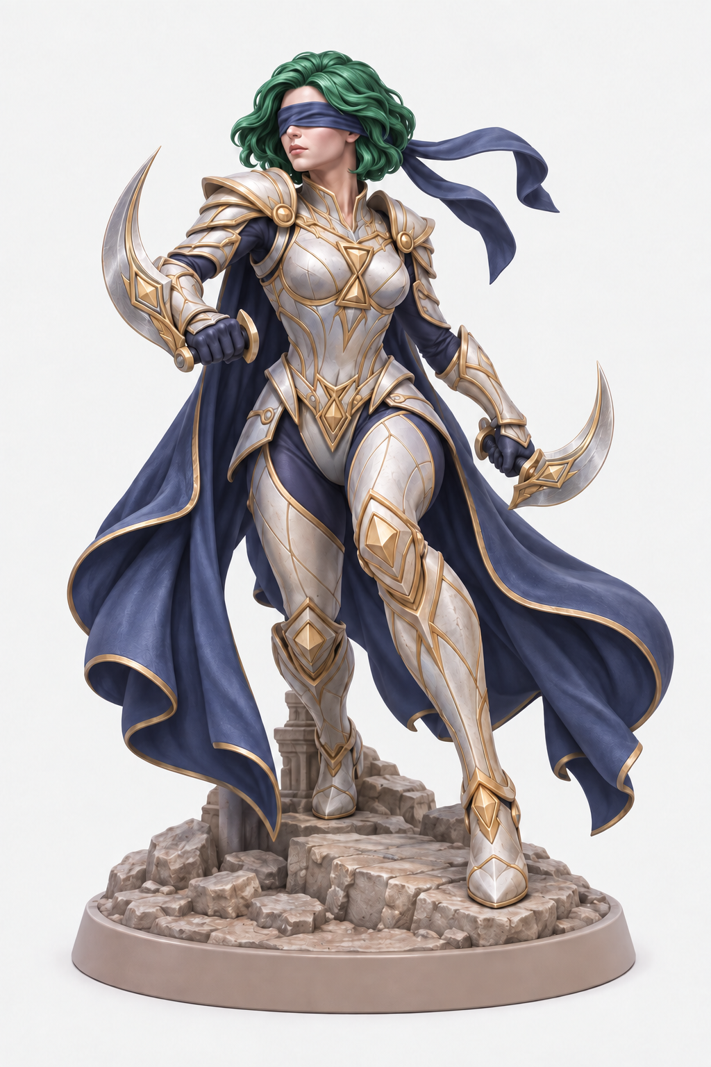 Serathiel painted Templaria miniature