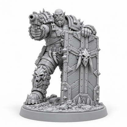 Thokk Veyr Bastion of Ghorvann — grey resin miniature
