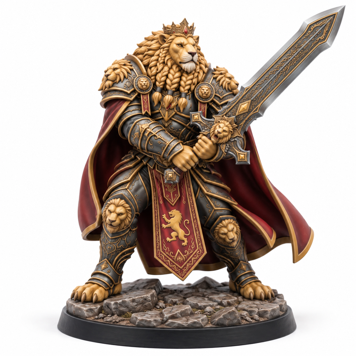 Vaelis — bundle-exclusive alternate pose, painted miniature