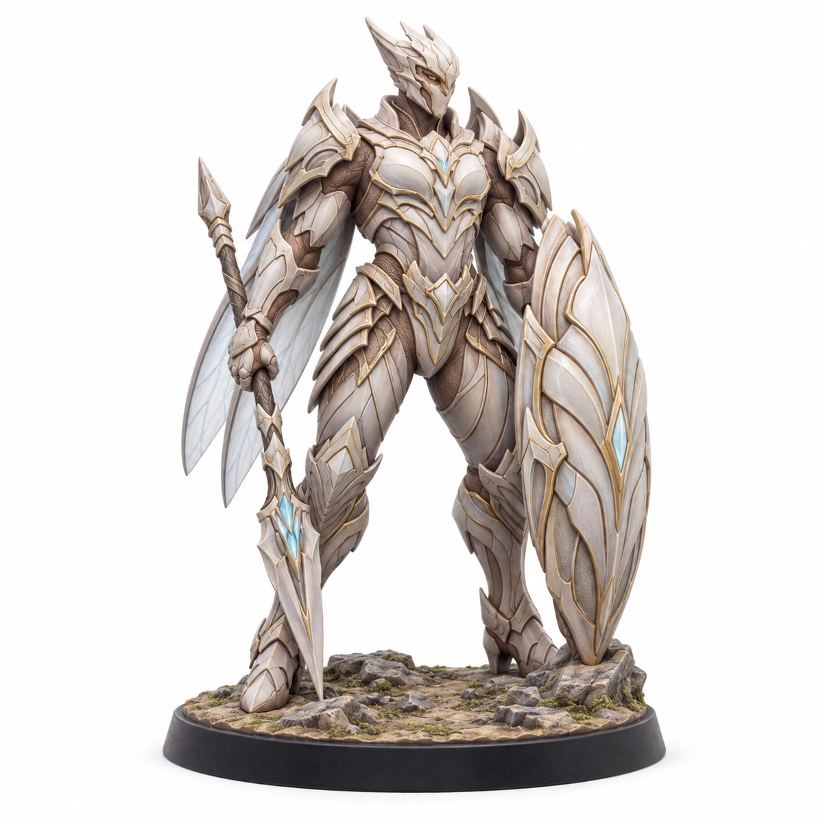 Zyrax Khel Hive Sentinel — painted miniature